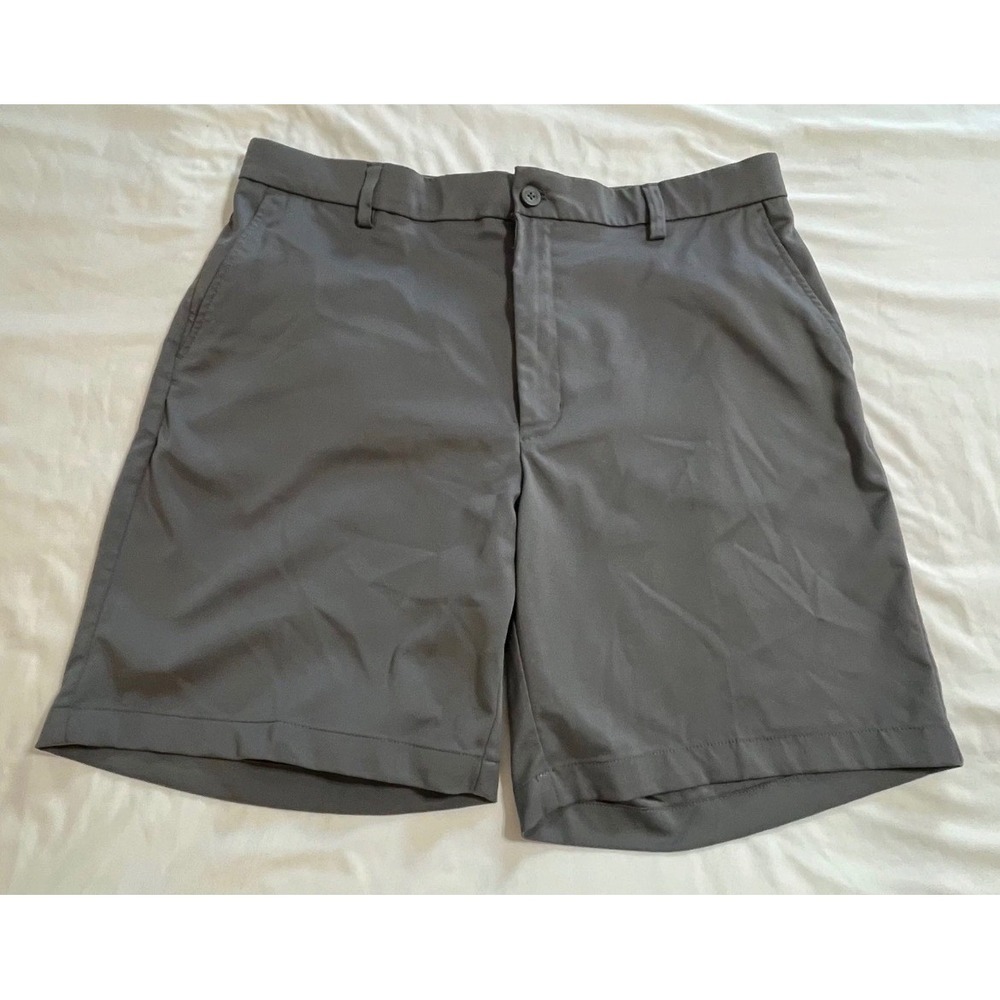 Amazon Essentials Mens Classic Fit Golf Shorts Dark Gray SZ 40 Stretch